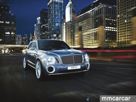 賓利發佈豪華SUV概念車 頂級豪車跑馬SUV